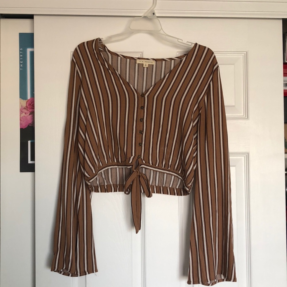 Long Sleeve Crop Top